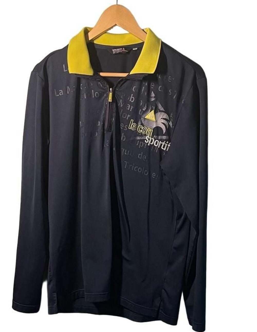 Le Coq Sportif Golf Collection Men's Quarter-Zip Performance Pullover